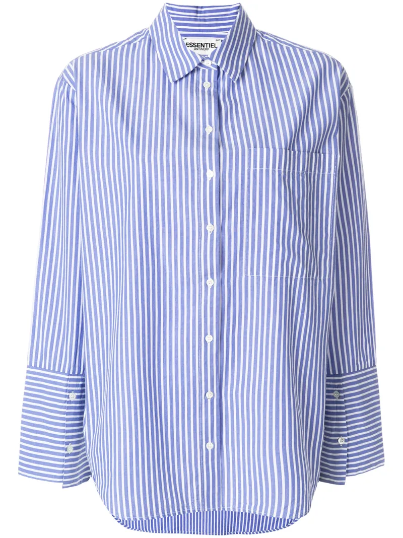 loose-fit striped shirt Essentiel Antwerp