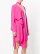 Fendi Seidenkleid mit Schleifenkragen