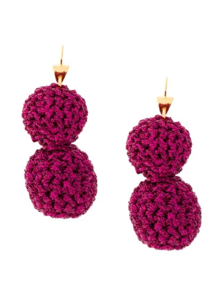 Lucy Folk Rock Formation Earrings Farfetch Lucy Folk Rock Formation Earrings