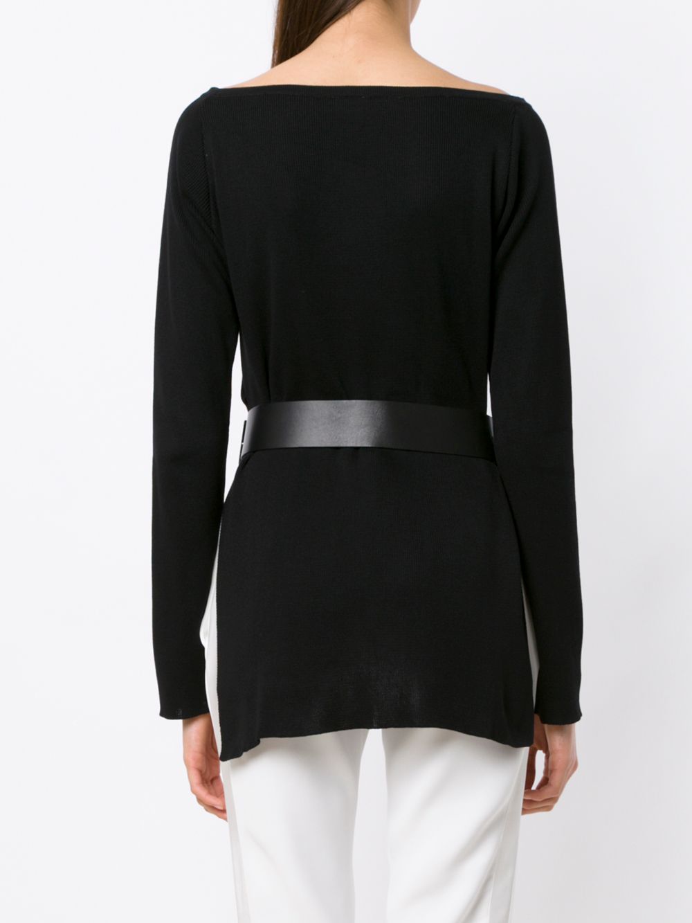 фото Gloria Coelho belted knit blouse