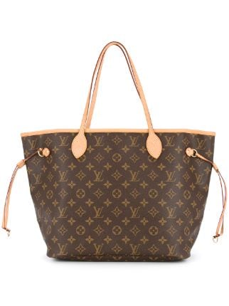 Louis+Vuitton+Neverfull+Tote+PM+Brown+Canvas for sale online