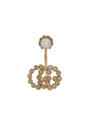 Gucci Double G Earring Farfetch Gucci Double G Earring