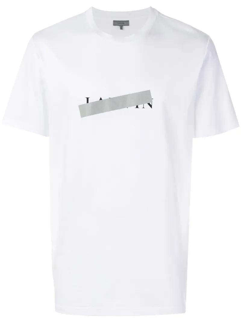 футболка с логотипом Lanvin