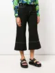 MSGM Ausgestellte Cropped-Jeans