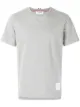 Image 1 of Thom Browne Side Slit Relaxed Short-Sleeve Tee
