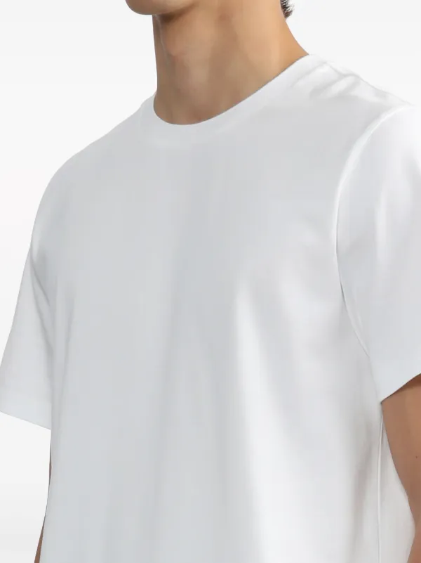 高品質の人気 short-sleeve side-slit Browne Thom T-shirt JO FARFETCH | White | トップス