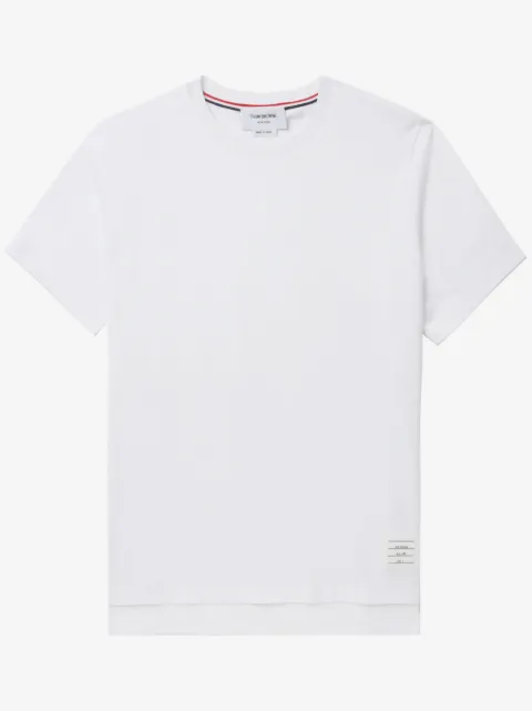 Thom Browne side-slit relaxed T-shirt