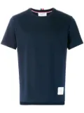 Thom Browne Side Slit Relaxed Short-Sleeve Tee - Blue