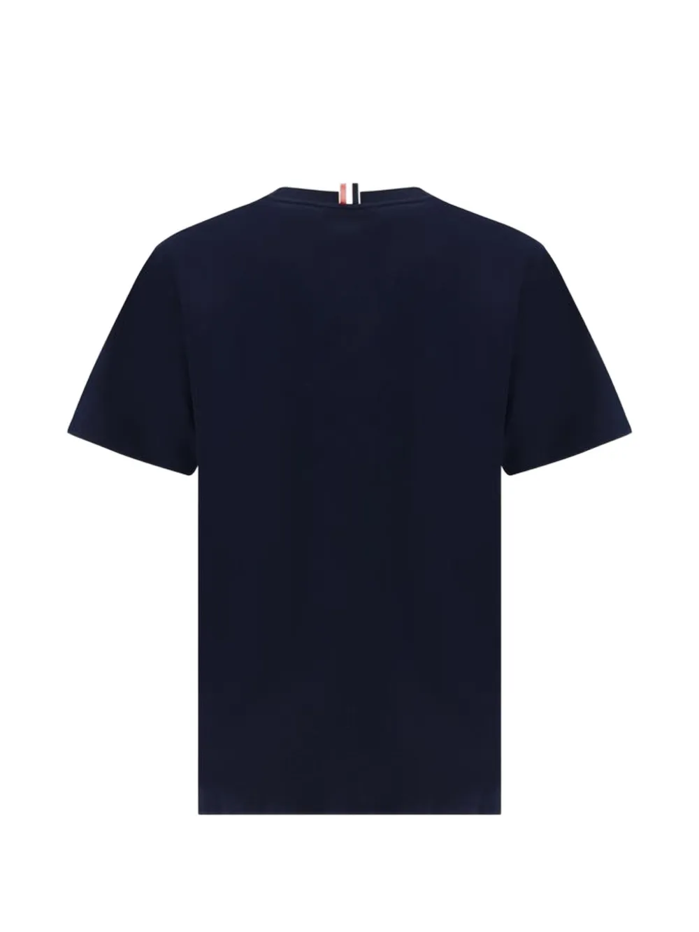 Thom Browne signature-stripe crew-neck T-shirt | Blue | FARFETCH