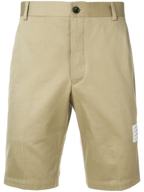 Thom Browne Cotton Twill Unconstructed Chino Shorts