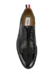 Thom Browne Classic Longwing Brogue In Patent Leather