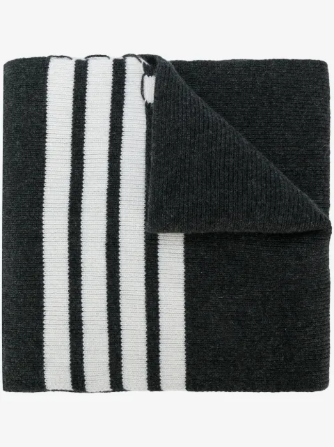 Thom Browne mascada de cachemira con motivo 4-Bar