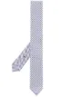 Image 1 of Thom Browne Classic Necktie In Navy Seersucker