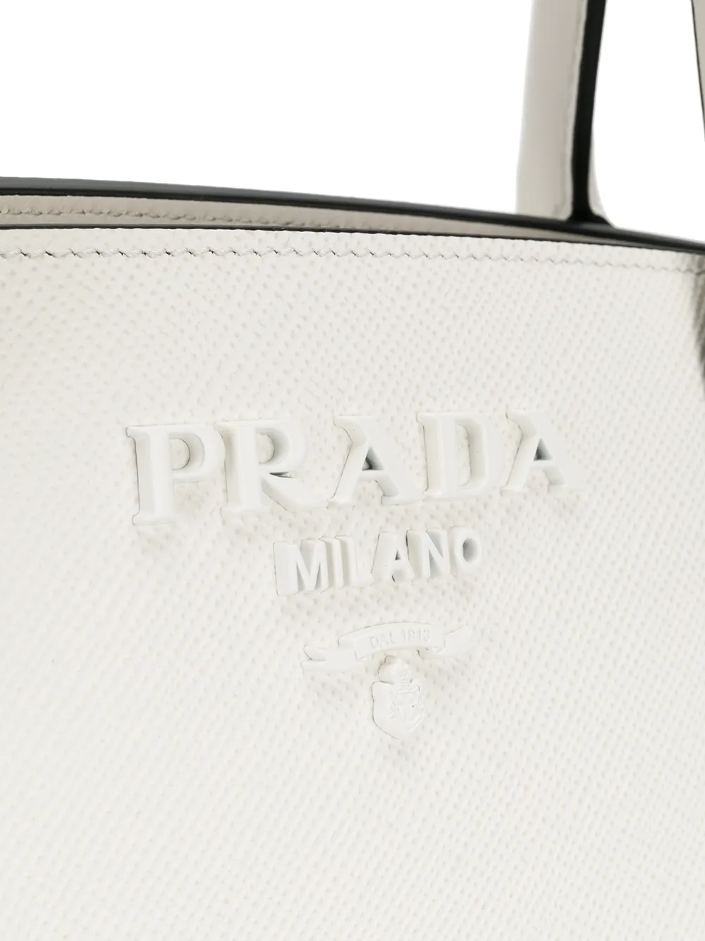 фото Prada маленькая сумка-тоут 'paradigm'