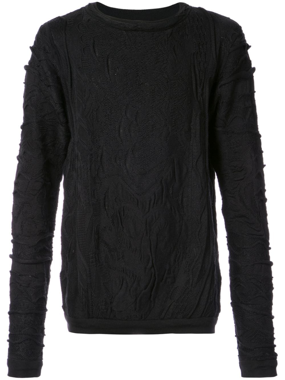 424 424 Fairfax x Coogi Textured Knit Jumper - Farfetch