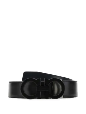 Ferragamo レザーベルト | ブラック | FARFETCH JP