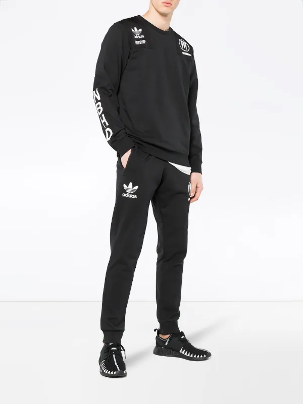 adidas Neighborhood Crewneck Sweatshirt Black adidas Neighborhood Crewneck Sweatshirt Black