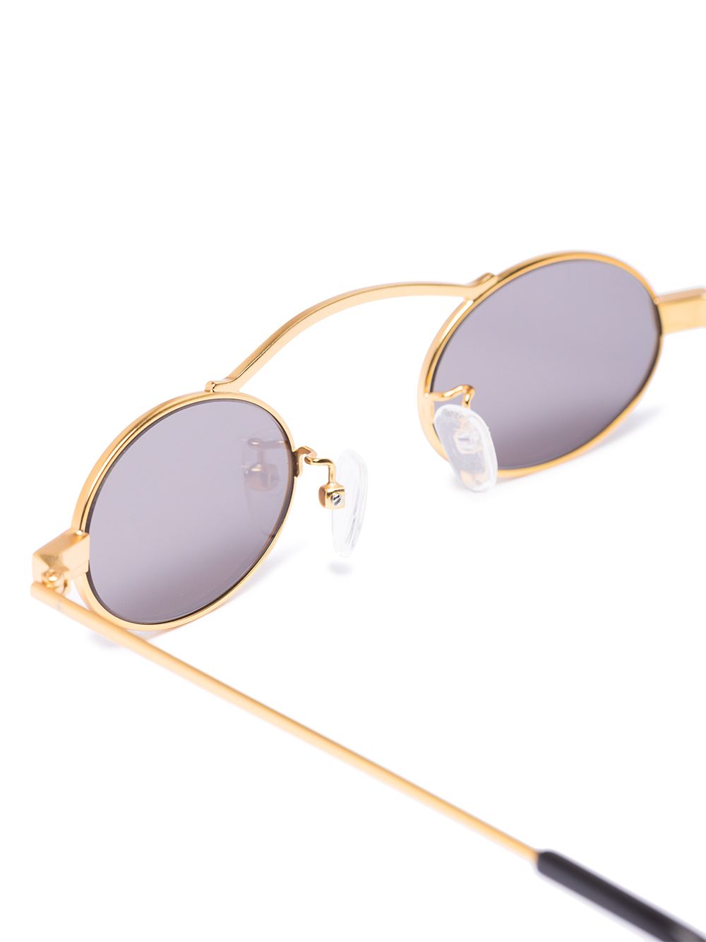 фото Roberi & Fraud gold Doris oval sunglasses