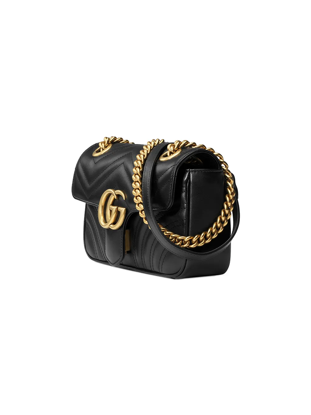 OAikor GG Marmont Mini Matelasse Shoulder Bag