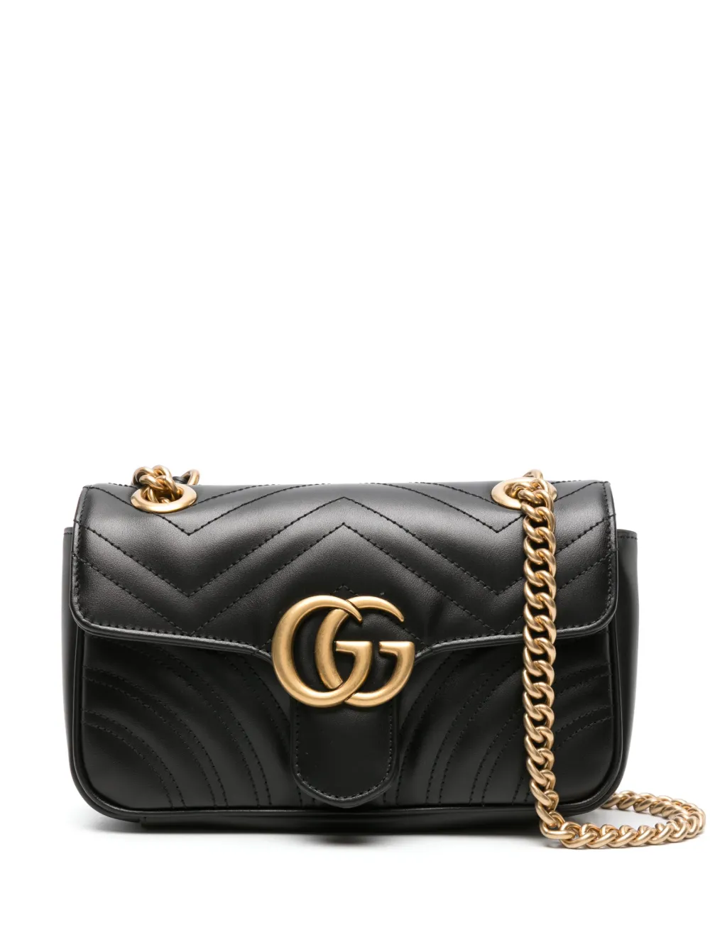 Gucci グッチ GG マーモント ショルダーバッグ ミニ - FARFETCH