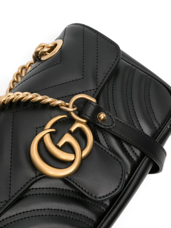 Gucci Mini GG Marmont Shoulder Bag - Farfetch