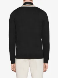 gucci wool sweater with bee appliqué