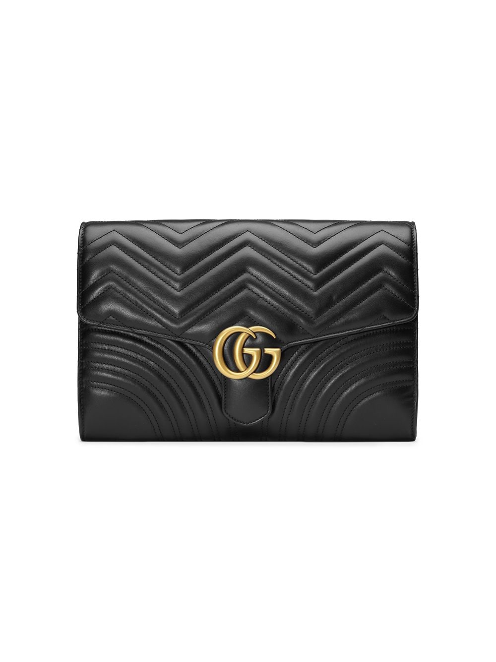 Marmont leather handbag Gucci Black in Leather - 26179584