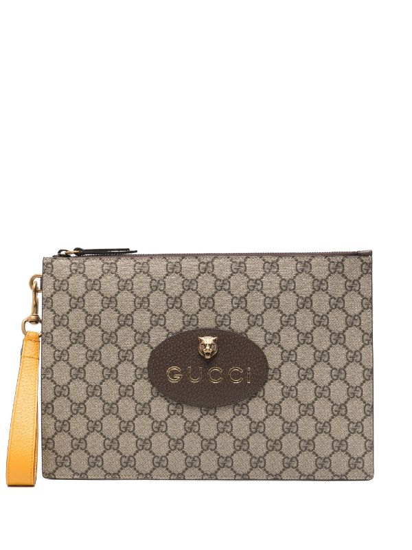 Gucci Neo Vintage Clutch | Neutrals | FARFETCH RO