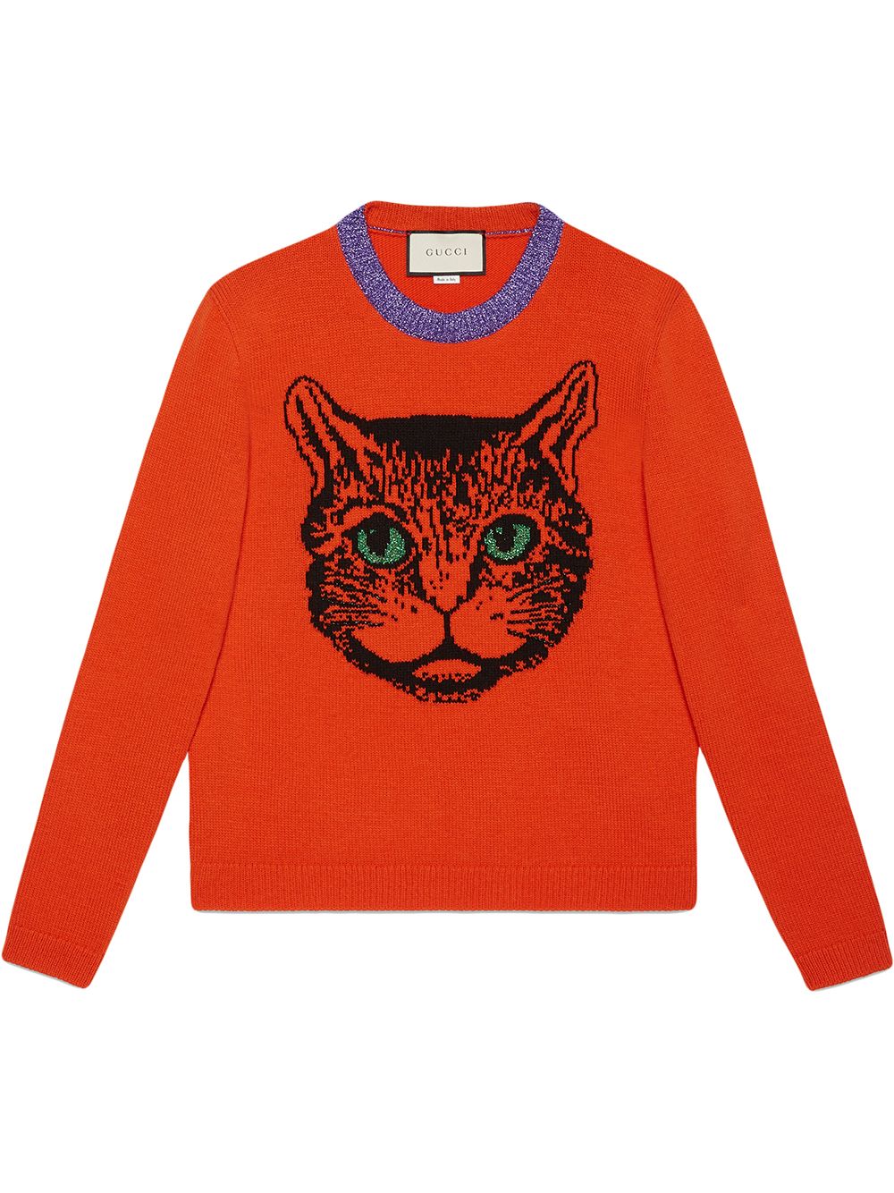фото Gucci свитер 'Mystic Cat'
