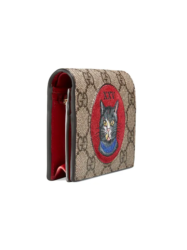 gucci mystic cat wallet