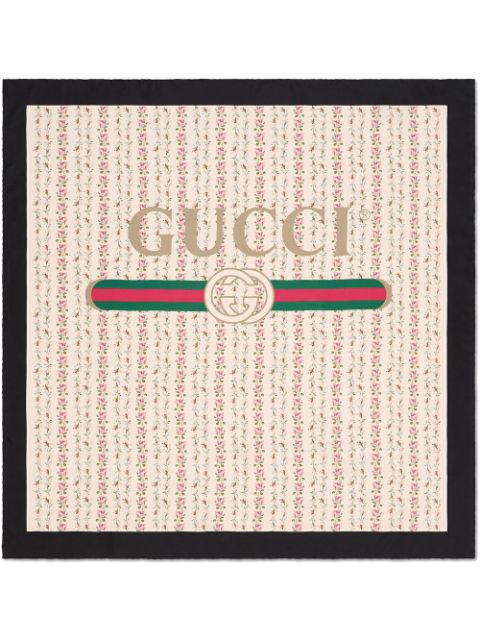 gucci scarf rose