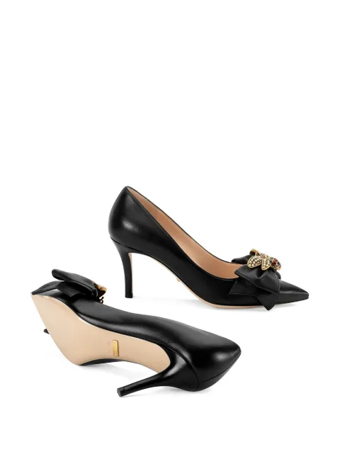 gucci bow heels