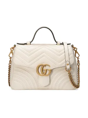 Small Gg Marmont Top Handle Bag
