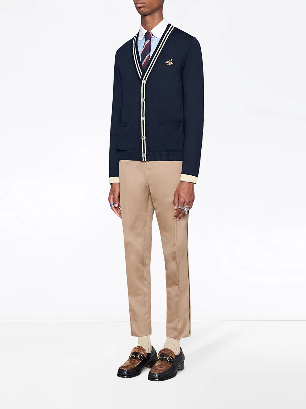 gucci bee cardigan