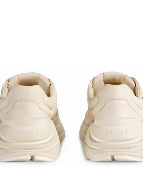 gucci rhyton logo ivory