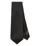Gucci GG Supreme silk tie - Black
