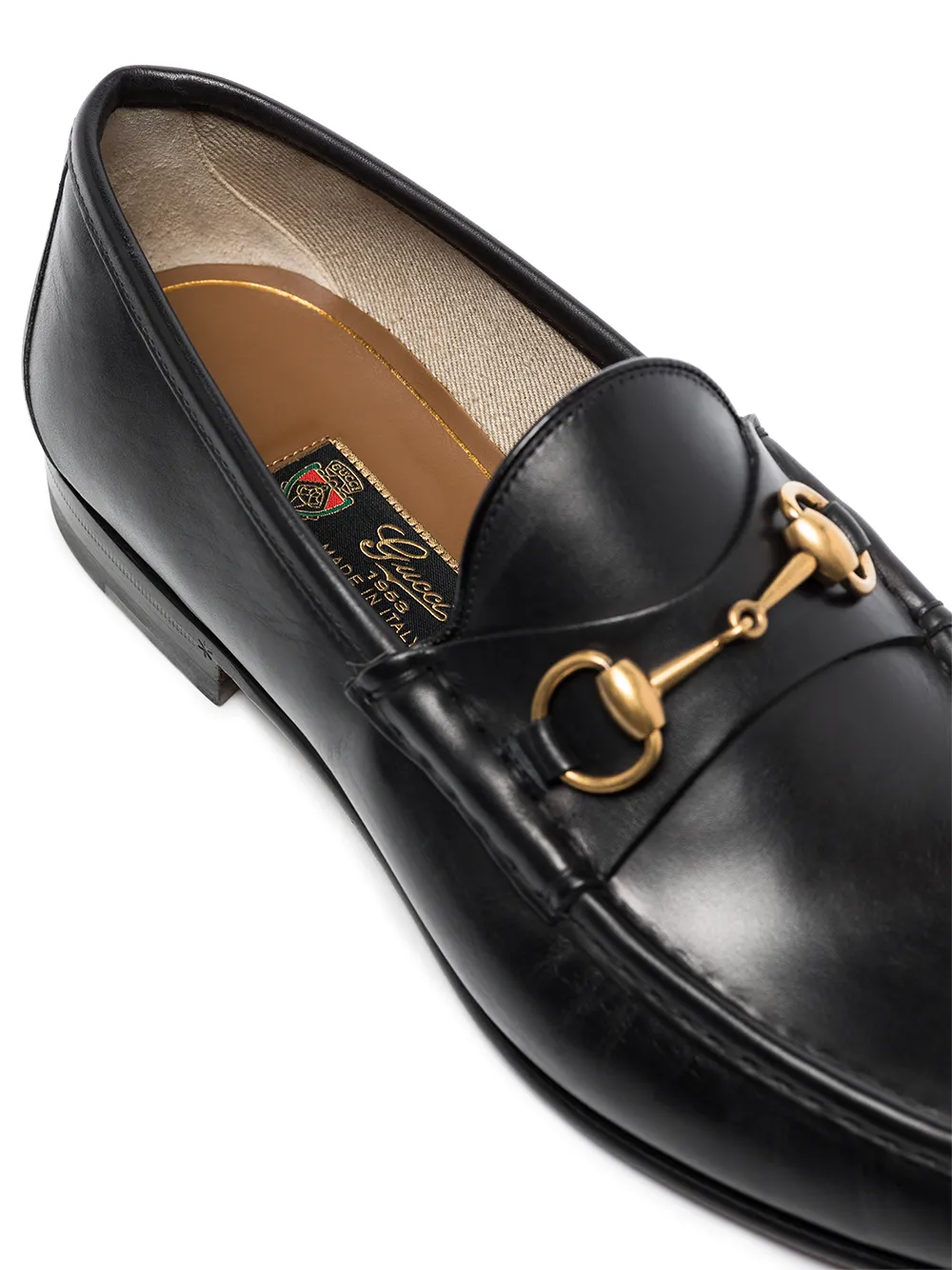 Gucci 1953 Horsebit leather loafers - Zwart