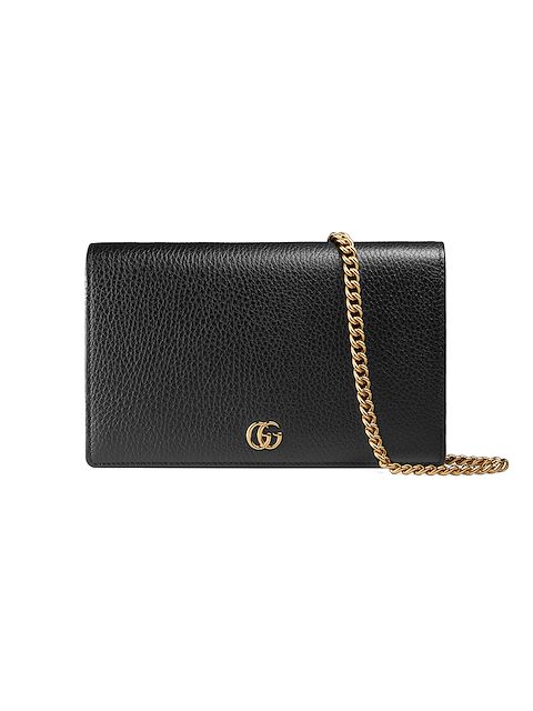 Gucci GG Marmont leather mini chain bag