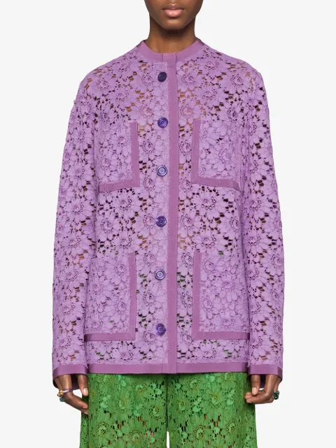 lilac lace jacket
