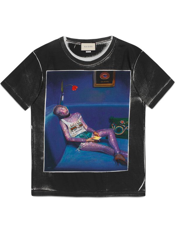 Gucci Ignasi Monreal print T-shirt $830 
