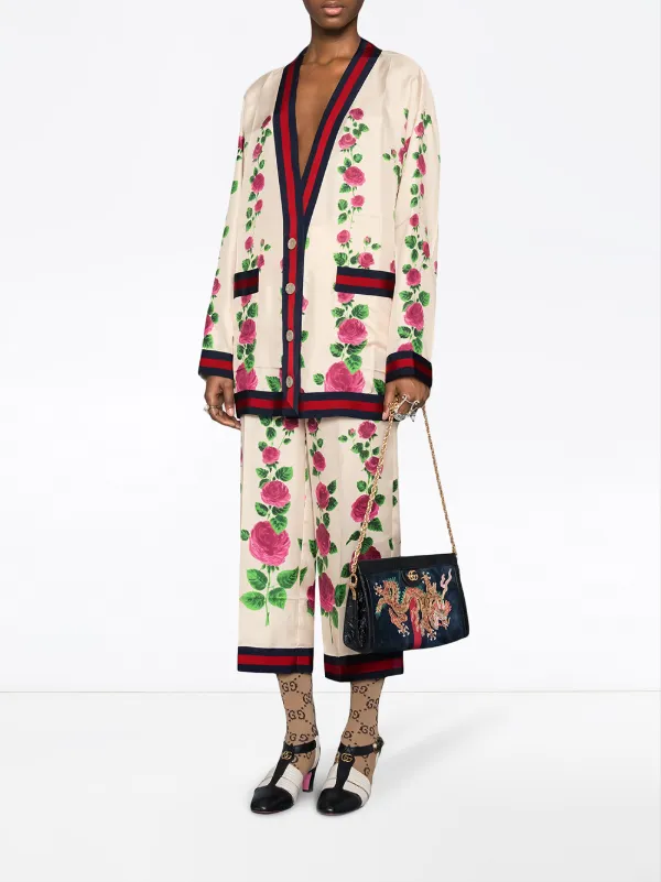 gucci rose pants