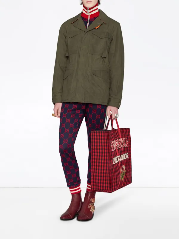gg jacquard cotton jacket price