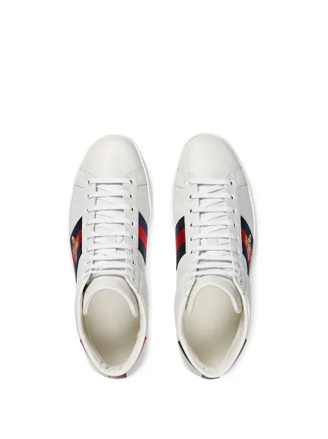 Gucci ace tiger heren sneakers grijs/blauw - Vind je in Sneakerstad