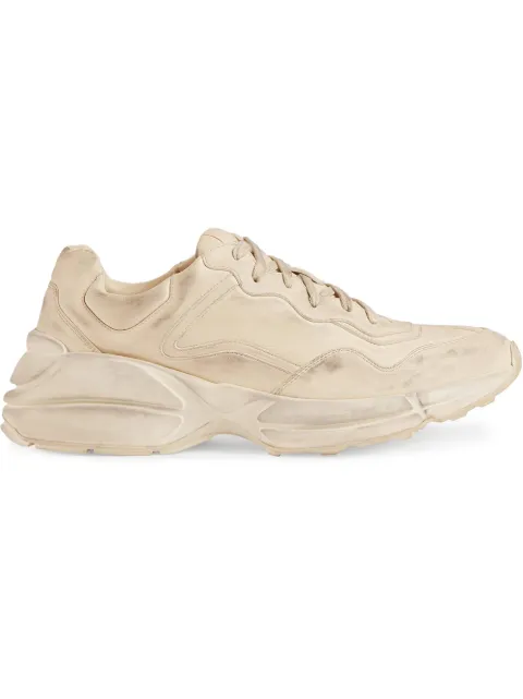 GUCCI Rhyton leather sneaker,498916A9L0012562684