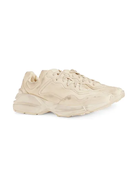 GUCCI Rhyton leather sneaker,498916A9L0012562684