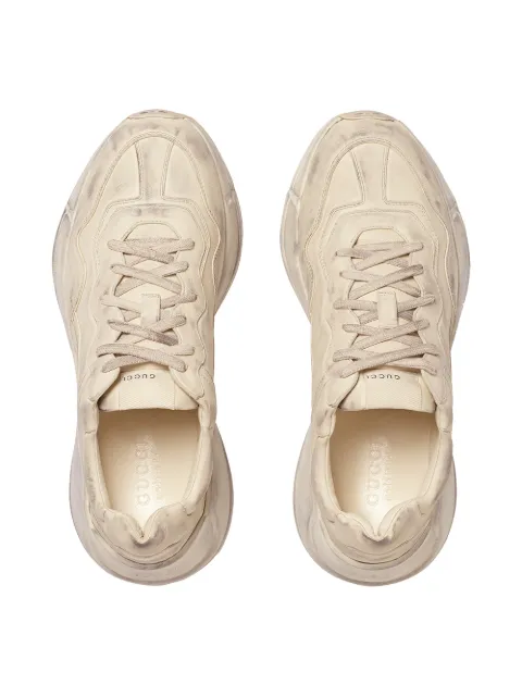 GUCCI Rhyton leather sneaker,498916A9L0012562684