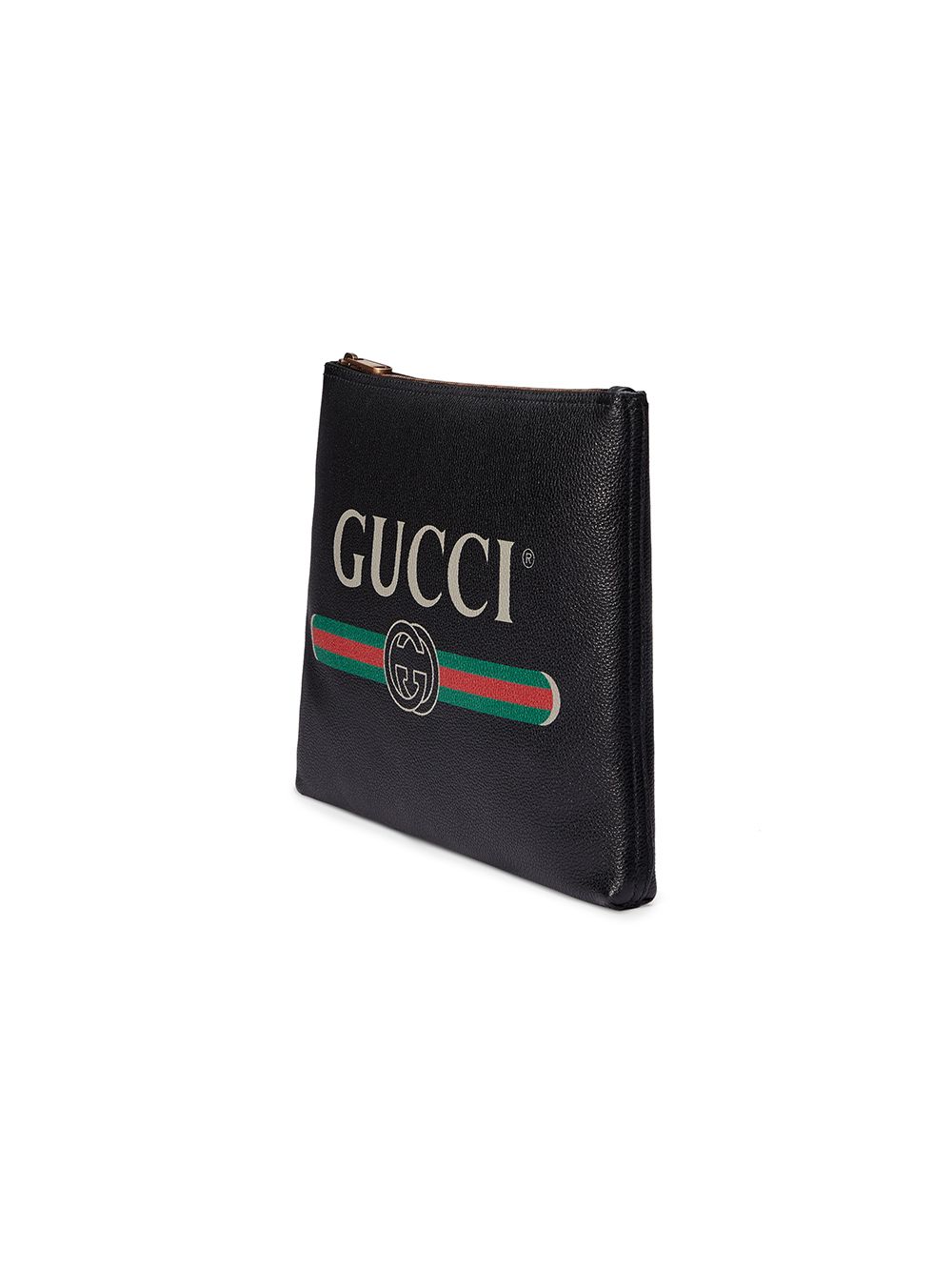 фото Gucci клатч с принтом логотипа