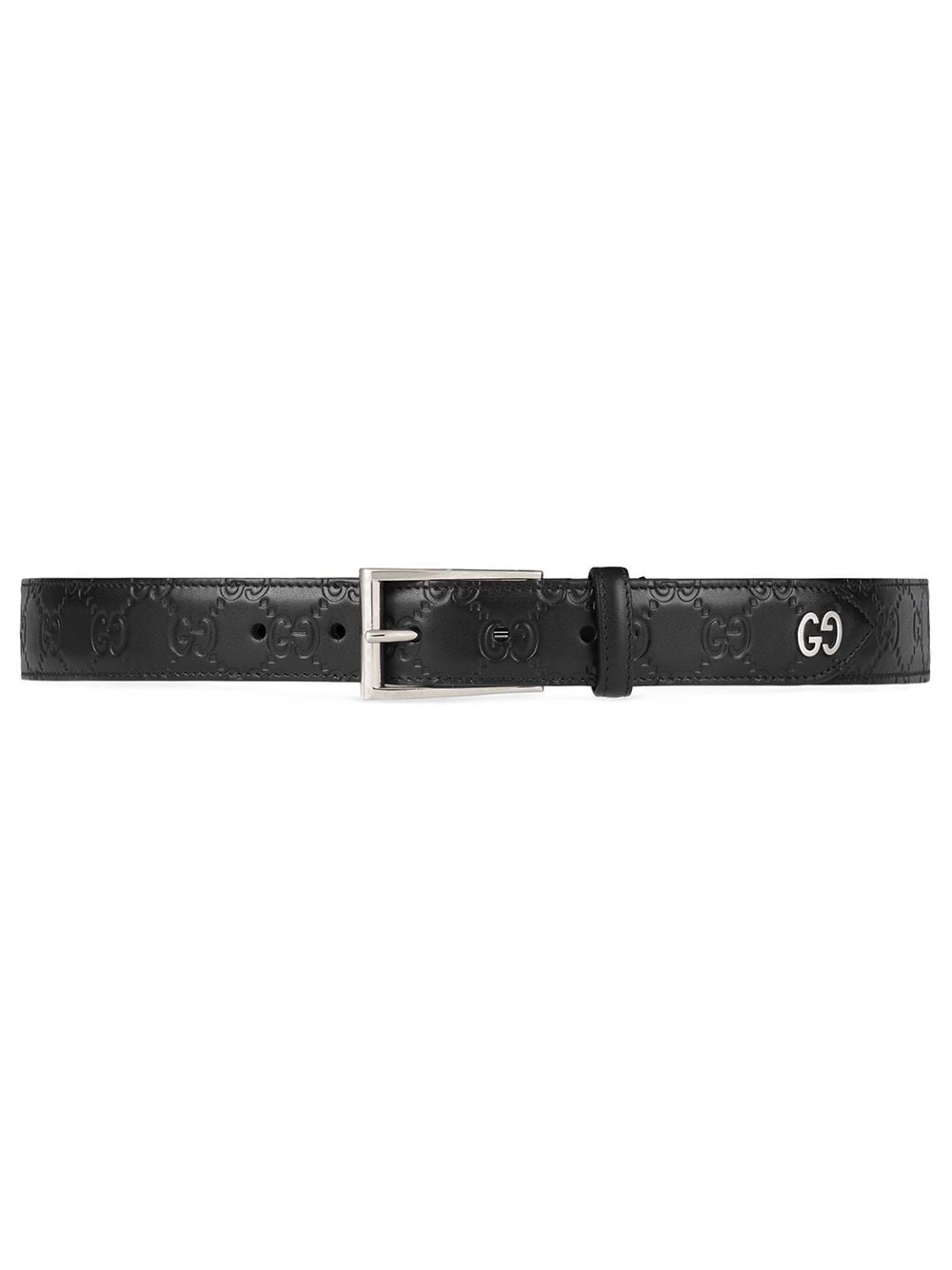 Gucci Gucci Signature Belt With GG Detail - Farfetch