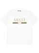 Bild 1 von Gucci Übergroßes T-Shirt mit Gucci-Logo
