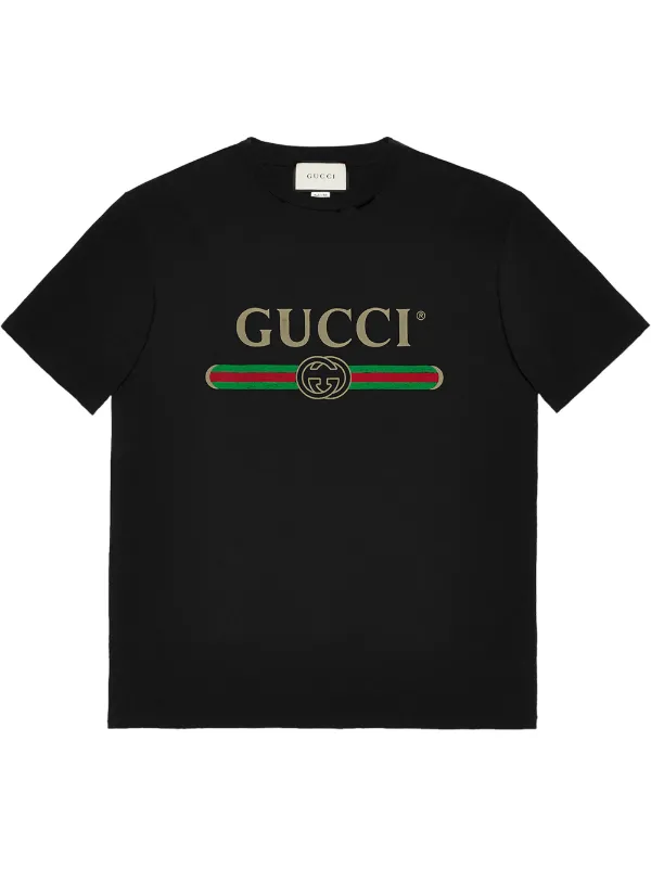 oversized logo T-shirt